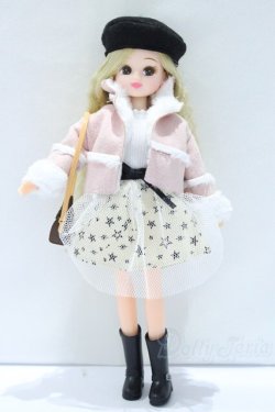 画像4: リカちゃん/リアルコーディネートスタイル:LD-17 ムートンミックス S-25-11-16-033-GN-ZS