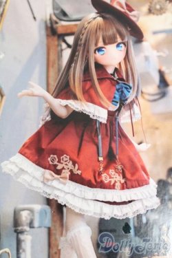 画像3: 幼SD/OF:衣装セット「花と機械都市」 木茶動物園様製 S-25-07-20-217-GN-ZS