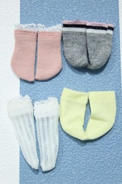 画像2: 【新宿マルイアネックス店 店頭販売商品】1/12サイズドール/OF:靴下 2100150000014712-ZM