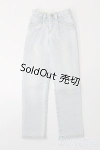 SD/OF:002タックワイドジーンズ（水色） S-25-10-12-423-GN-ZS