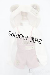 KUMAKO/OF:クッキーベア衣装 S-26-01-04-327-GN-ZS