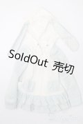 azone/OF:AZO2バニーパーカーワンピースII ホワイト x ライトブルー S-25-08-24-192-GN-ZS