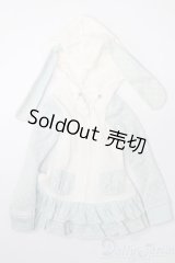 azone/OF:AZO2バニーパーカーワンピースII ホワイト x ライトブルー S-25-08-24-192-GN-ZS