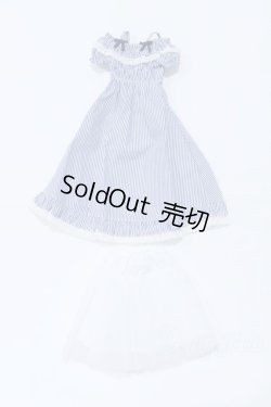 画像1: azone/OF:AZO2 オフショルダーフリルワンピース S-26-01-18-027-GN-ZS