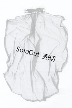 画像4: 40cmサイズドール/OF:MELODY.C様製 ウエディングヘッドドレス(黒) S-26-01-11-074-GN-ZS