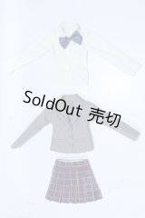 MDD/OF:ブレザー制服セット（グレー）・ミニ S-25-10-19-039-SK-ZS