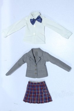 画像1: MDD/OF:ブレザー制服セット（グレー）・ミニ S-25-10-19-039-SK-ZS