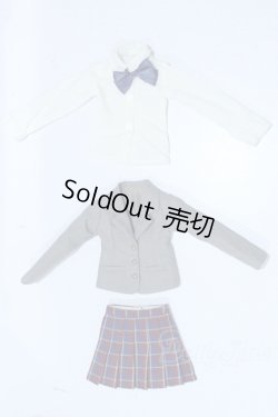 画像1: MDD/OF:ブレザー制服セット（グレー）・ミニ S-25-10-19-039-SK-ZS