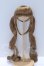 画像1: 9-10inch/ウィッグ S-26-02-22-092-YB-ZS (1)