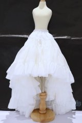 SD/OF:プリンセスぽんぽんパニエ(ホワイト) S-26-02-01-071-SK-ZS