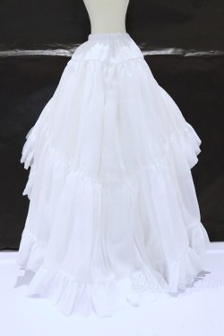 画像2: SD/OF:プリンセスぽんぽんパニエ(ホワイト) S-26-02-01-071-SK-ZS