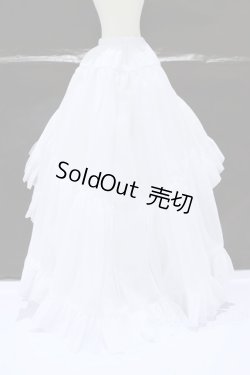 画像2: SD/OF:プリンセスぽんぽんパニエ(ホワイト) S-26-02-01-071-SK-ZS