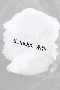 画像3: SD/OF:プリンセスぽんぽんパニエ(ホワイト) S-26-02-01-071-SK-ZS