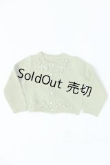 SD/OF:MELODY.C様製afternoon tea お花セーター(M) S-25-11-09-041-SK-ZS