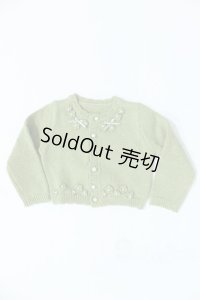SD/OF:MELODY.C様製afternoon tea お花セーター(M) S-25-11-09-041-SK-ZS