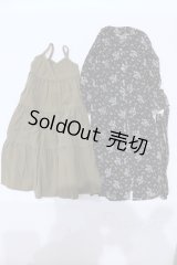 SD/OF:シフォンワンピースセット S-26-04-19-556-SK-ZS