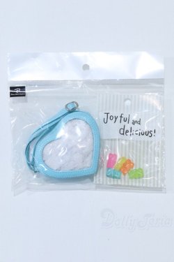 画像1: SD/OF:ハートクリアバッグ(ライトブルー)&グミセット S-26-01-11-078-SK-ZS
