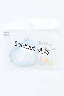 画像1: SD/OF:ハートクリアバッグ(ライトブルー)&グミセット S-26-01-11-078-SK-ZS