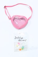 SD/OF:ハートクリアバッグ(ピンク)＆キャンディーセット S-26-01-11-081-SK-ZS