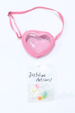 画像1: SD/OF:ハートクリアバッグ(ピンク)＆キャンディーセット S-26-01-11-081-SK-ZS