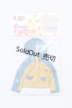 画像1: azone/OF:PNS あぞキャン カラーブロックマウンテンパーカー(イエロー×ブルー) S-26-01-04-084-SK-ZS