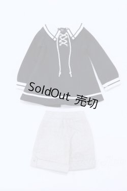 画像1: SDM/OF:編み上げワンピ＆キュロットセット・ミニ S-26-02-01-087-SK-ZS