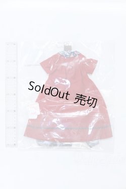 画像2: SDM/OF:よそゆきワンピセット(ダークレッド)・ミニ S-26-03-29-559-SK-ZS