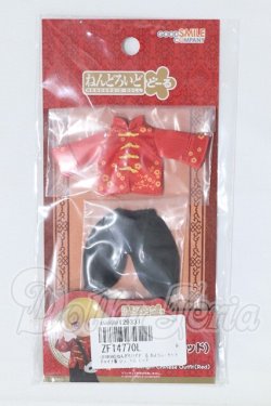 画像1: ねんどろいどどーる/OF:おようふくセット(チャイナ服 ショート丈:レッド) S-26-06-28-035-YB-ZS
