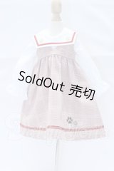 MDD/OF:おでかけチェックドレス(レッド)・ミニ S-26-02-22-024-SK-ZS