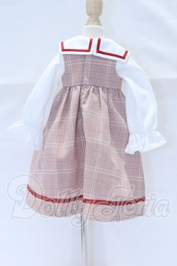 画像3: MDD/OF:おでかけチェックドレス(レッド)・ミニ S-26-02-22-024-SK-ZS