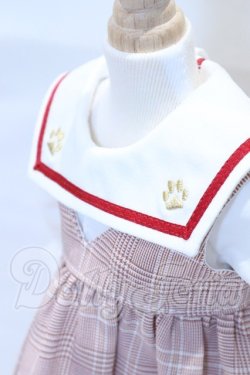 画像4: MDD/OF:おでかけチェックドレス(レッド)・ミニ S-26-02-22-024-SK-ZS