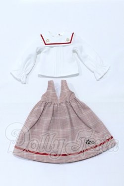 画像5: MDD/OF:おでかけチェックドレス(レッド)・ミニ S-26-02-22-024-SK-ZS