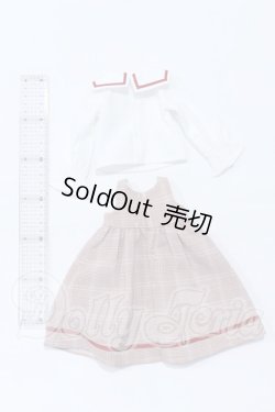 画像6: MDD/OF:おでかけチェックドレス(レッド)・ミニ S-26-02-22-024-SK-ZS