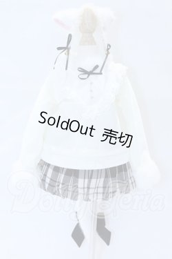 画像1: SDM＆MSD/OF:ふんわりねこちゃんセット(クリーム)・ミニ S-26-04-05-072-SK-ZS