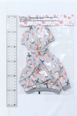 画像2: MDD/OF:AzukiMilk様製 いちごパーカーワンピ S-26-02-08-035-SK-ZS