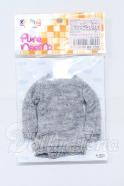 画像1: azone/OF:PNXSオーバーサイズニットトップス (グレー) S-26-03-15-032-SK-ZS