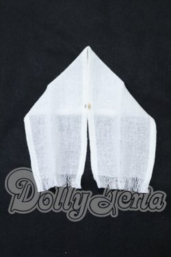 画像1: azone/OF:PNS あぞキャン ゆったりストール ホワイト S-26-03-15-033-SK-ZS