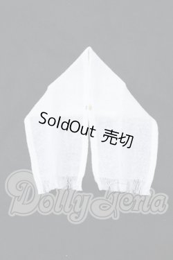 画像1: azone/OF:PNS あぞキャン ゆったりストール ホワイト S-26-03-15-033-SK-ZS