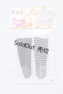 画像1: azone/OF:PNXSボーダーニーソックス Aset S-26-03-15-034-SK-ZS