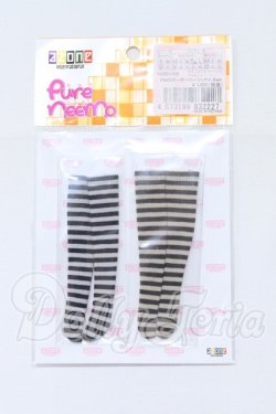 画像1: azone/OF:PNXSボーダーニーソックス Bset S-26-03-15-036-SK-ZS