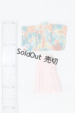 画像3: azone/OF:1/12桜袴set (翡翠色) S-26-06-28-039-SK-ZS