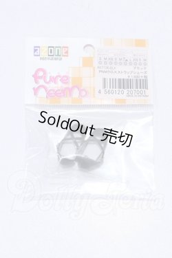 画像1: azone/OF:PNMクロスストラップシューズ (ブラック) S-26-03-15-042-SK-ZS