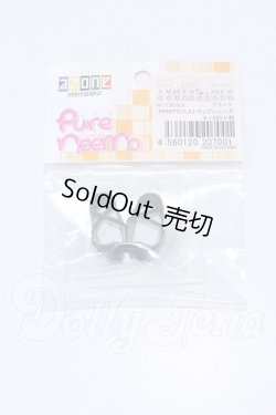 画像1: azone/OF:PNMクロスストラップシューズ (ブラック) S-26-03-15-041-SK-ZS
