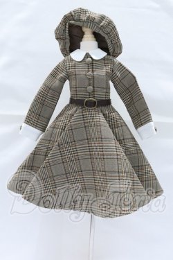 画像1: SDM/OF:グレンチェックワンピセット:VOLKS製 S-26-06-07-090-SK-ZS