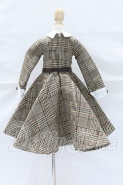 画像3: SDM/OF:グレンチェックワンピセット:VOLKS製 S-26-06-07-090-SK-ZS