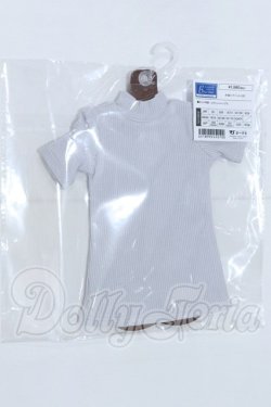 画像1: SD/OF:半袖リブニット（灰） S-26-07-26-028-SK-ZS