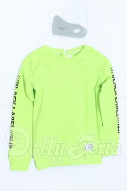 画像1: SDGrB＆SD13男の子/OF:マスク＆スリーブロゴロンTee（ライム） S-26-07-26-022-SK-ZS
