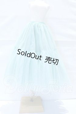 画像1: DD/OF:チュールスカート（アイスグリーン） S-26-09-06-087-SK-ZS