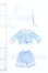 画像2: 幼SD/OF:衣装セット S-26-06-14-082-SK-ZS (2)