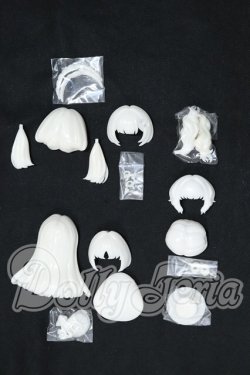 画像1: MOOWOOART/糖指数100%/未塗装ヘアパーツ S-26-09-13-026-SK-ZS